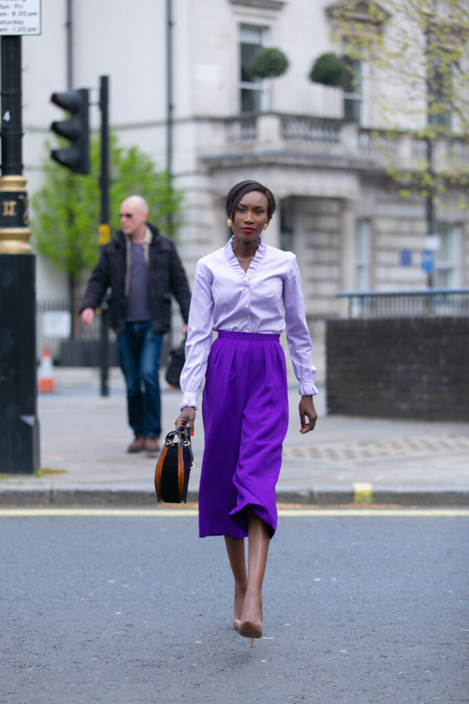 Lilac and Purple - Wearing colours to Work. - Thatcorporatechic
