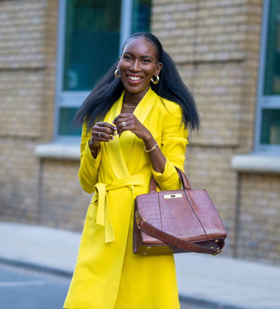 Lime Wrap Dress: Workwear Style - Thatcorporatechic