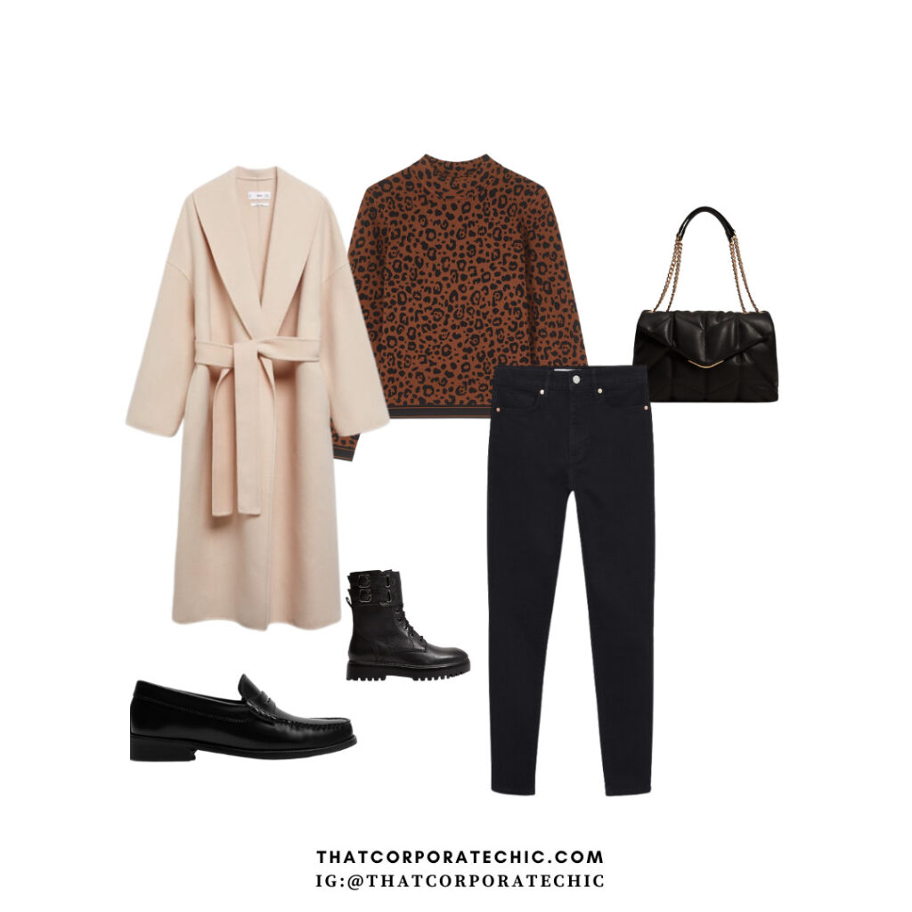 Rhea Leopard Print Set