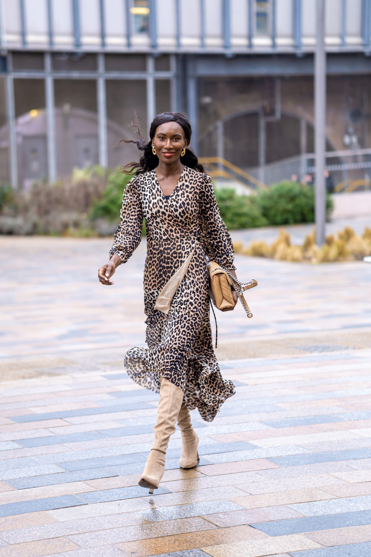 Leopard print dress for all Spring Occasions: Get to know me